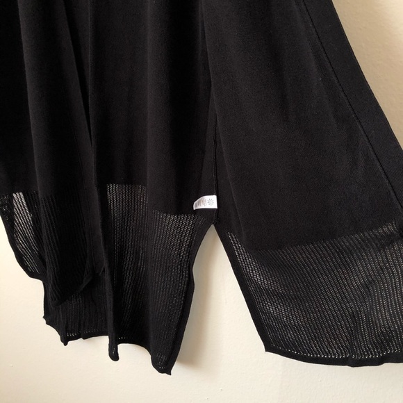 ATHLETA Kahala Black Knit Duster Cardigan Size S - Picture 4 of 10